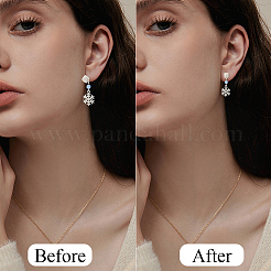 40 пара 925 серебряных гайки для ушей&nbsp;STER-BBC0008-63