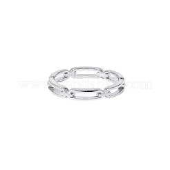 Bagues en argent sterling de style simple 925&nbsp;FS-WG80334-03