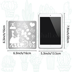 Трафареты для резки штампов из нержавеющей стали на день святого валентина DIY-WH0238-138