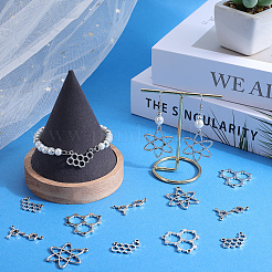 64шт 4 стиля подвески из сплава в тибетском стиле&nbsp;TIBE-SC0009-40