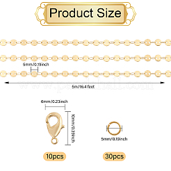 Комплекты ожерелья diy DIY-GL0005-13