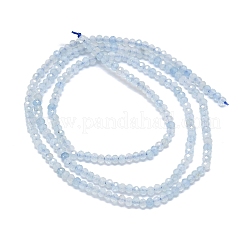 Природные Аквамарин бисер нитей G-G106-A40-01