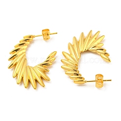 Серьги-гвоздики из нержавеющей стали 304 с ионным покрытием (IP)&nbsp;EJEW-C068-07G