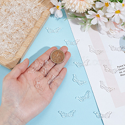 100 г прозрачных акриловых бусин OACR-ME0001-07