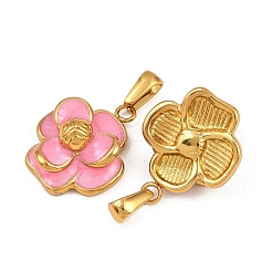 Подвески из нержавеющей стали 304 с эмалью&nbsp;STAS-P438-12B-G