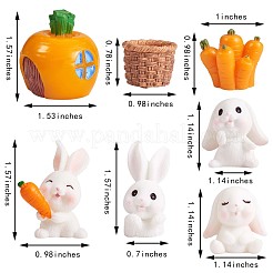 Статуя кролика из смолы JX086A