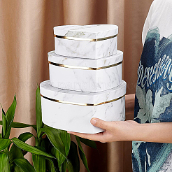 Бумажные коробки конфет CON-WH0008-17