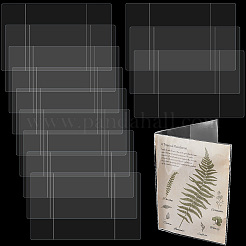 Прозрачные обложки для книг из ПВХ AJEW-WH20048-84E