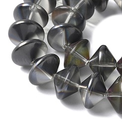 Стеклянные бусины с гальваническим покрытием &nbsp;EGLA-G038-01A-HP03