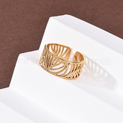 Кольца-манжеты из нержавеющей стали 304 для женщин&nbsp;RJEW-K309-33G