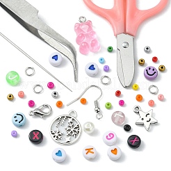 Набор для изготовления ожерелья и браслета из бисера своими руками&nbsp;DIY-YW0006-47