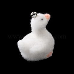 Флокированные подвески из непрозрачной смолы&nbsp;RESI-G123-01D