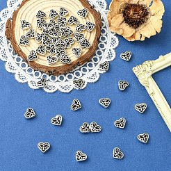 50 шт. бусины из сплава в тибетском стиле&nbsp;FIND-YW0008-58