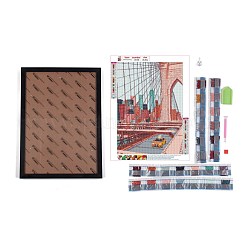 Diy 5d kits de peinture au diamant sur toile new york city&nbsp;DIY-C018-02