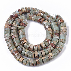 Fili di perline naturali aqua jasper&nbsp;G-S366-012C