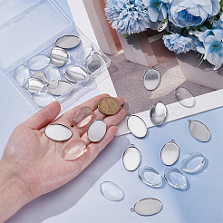 16 шт. подвеска-кабошон из нержавеющей стали 304&nbsp;STAS-UN0064-11