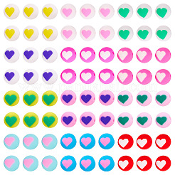 100шт бусины из полимерной глины ручной работы&nbsp;CLAY-TA0001-82B