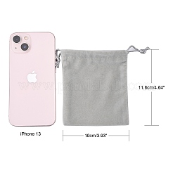 Ювелирные сумки прямоугольник бархат&nbsp;LS-TP-E001-2