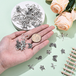 60шт 12 стиля подвески из сплава в тибетском стиле&nbsp;TIBEP-YW0002-13