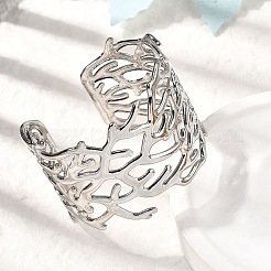 Браслеты-манжеты из нержавеющей стали 304&nbsp;BJEW-L705-02P