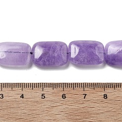 Натуральный Malaysia нефритовые бусы пряди G-K392-B19-13x18mm