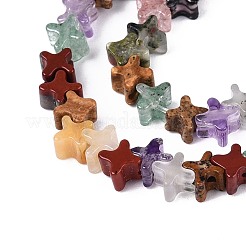 Природных драгоценных камней смешанного бисер нитей&nbsp;G-T143-31