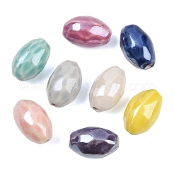 Perles de porcelaine émaillée&nbsp;PW-WG559A4-M
