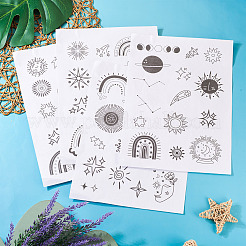 64 узор из нетканого материала&nbsp;DIY-TAC0100-003