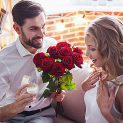 Восьмиугольные бархатные коробки для хранения колец с 3 слотом CON-WH0099-13A