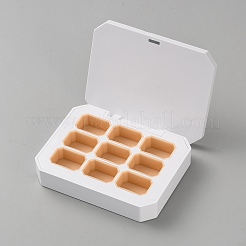 Пластиковые контейнеры для шариков с защелкой&nbsp;CON-WH0085-140