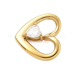 Подвески из нержавеющей стали 304 со стразами&nbsp;LS-STAS-P401-02G