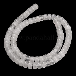 Natürlichem Quarz-Kristall-Perlen Stränge&nbsp;LS-GG-CBA792A-G07-4x7mm