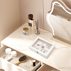 Прямоугольная деревянная шкатулка для презентаций ювелирных изделий AJEW-WH0083-61