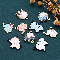 Подвески из сплава эмали 36шт 9 стиля&nbsp;ENAM-PJ0001-03