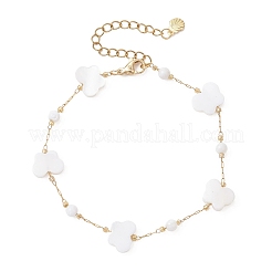 Браслеты из натуральных бусин-ракушек&nbsp;BJEW-JB13121