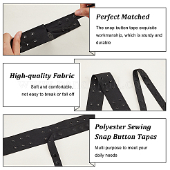 6 ярд двухрядной пластиковой ленты с кнопками FIND-PH0010-28B