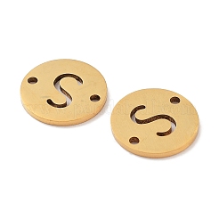Placcatura sotto vuoto pvd 201 acciaio inossidabile maglie tonde piatte cave&nbsp;FIND-R149-03S-G