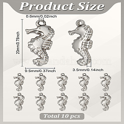 10 шт. подвески из нержавеющей стали 304&nbsp;STAS-LP0003-84