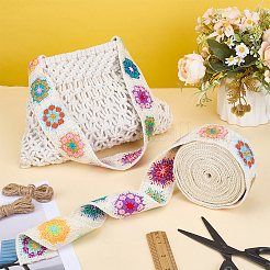 5 ярд полиэстеровой вышивальной ленты OCOR-MA0001-57A