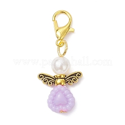 Украшения из акриловой подвески в виде ангела&nbsp;HJEW-JM04015-02