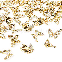 36 шт. 6 стиля подвески из сплава с УФ-покрытием FIND-TA0007-88