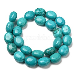 Fili di perline howlite naturale&nbsp;G-B049-D01-03A