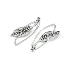 Tibetischer stil Aluminium Anhänger & Charms&nbsp;EA11657Y