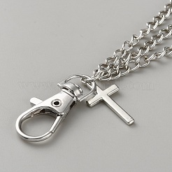 Декоративная цепочка для обуви из цинкового сплава FIND-WH0139-595P