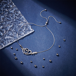 20шт 2 стиля 925 бусины из стерлингового серебра&nbsp;STER-GA0001-14