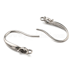 Крючки для сережек из хирургической нержавеющей стали 316&nbsp;STAS-G310-19P