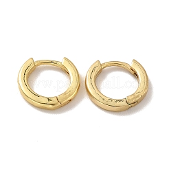 Orecchini a cerchio in ottone placcato cremagliera&nbsp;EJEW-K093-01A