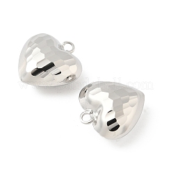 Подвески сердце латуни KK-M327-02C-P