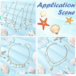 50 шт подвески из натуральных пресноводных ракушек&nbsp;FIND-SC0020-74