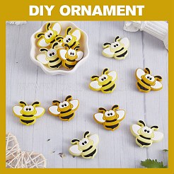 12шт 3 цвета пчелы силиконовые фокусные бусины JX658A